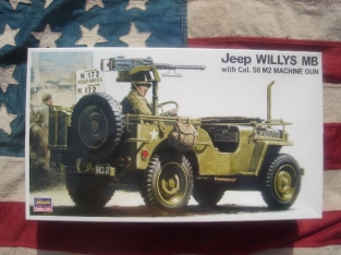Has.24502  JEEP WILLYS MB with Cal.50 M2 MACHINE GUN